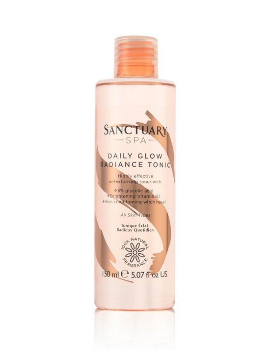 front image of sanctuary-spa-daily-glow-radiance-tonic-150ml