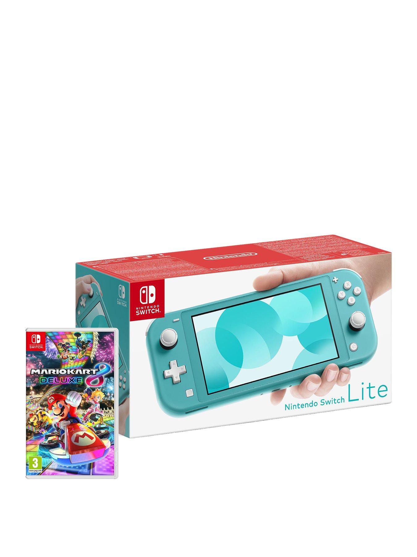 Image 1 of 7 of Nintendo Switch Lite Console + Mario Kart 8 Deluxe