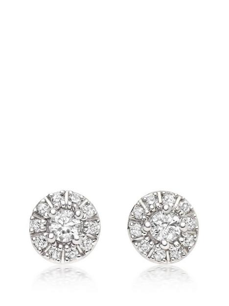 beaverbrooks-9ct-white-gold-diamond-stud-earrings