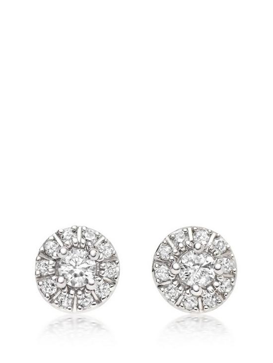 front image of beaverbrooks-9ct-white-gold-diamond-stud-earrings