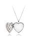  image of beaverbrooks-silver-cubic-zirconia-heart-locket-pendant