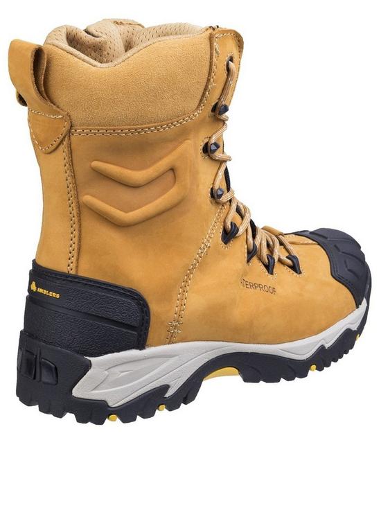 stillFront image of amblers-safety-998-s3-water-proof-boots-honey