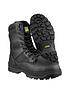  image of amblers-008-s3-src-side-zip-boots-black