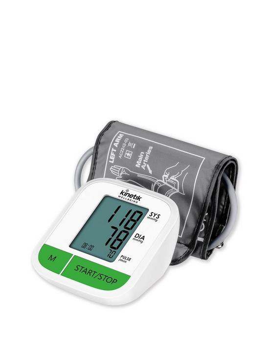 front image of kinetik-fully-automatic-blood-pressure-monitor