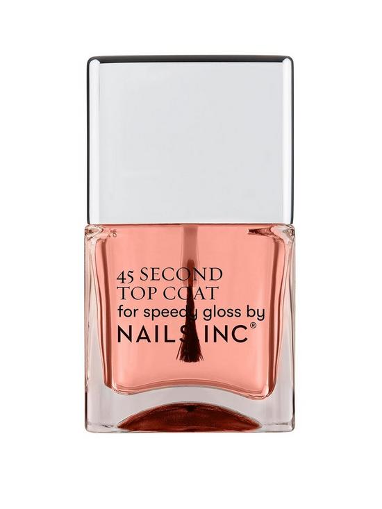 stillFront image of nails-inc-45-second-top-coat-with-retinol