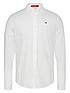  image of tommy-jeans-tjmnbspslim-stretch-fit-oxford-shirt-white