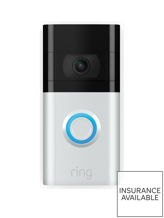 front image of ring-video-doorbell-3
