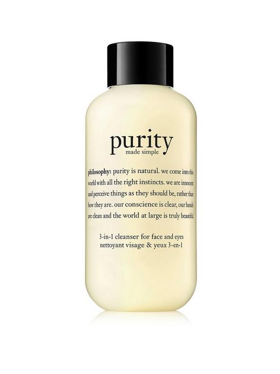front image of philosophy-purity-made-simple-3-in-1-cleanser-90ml