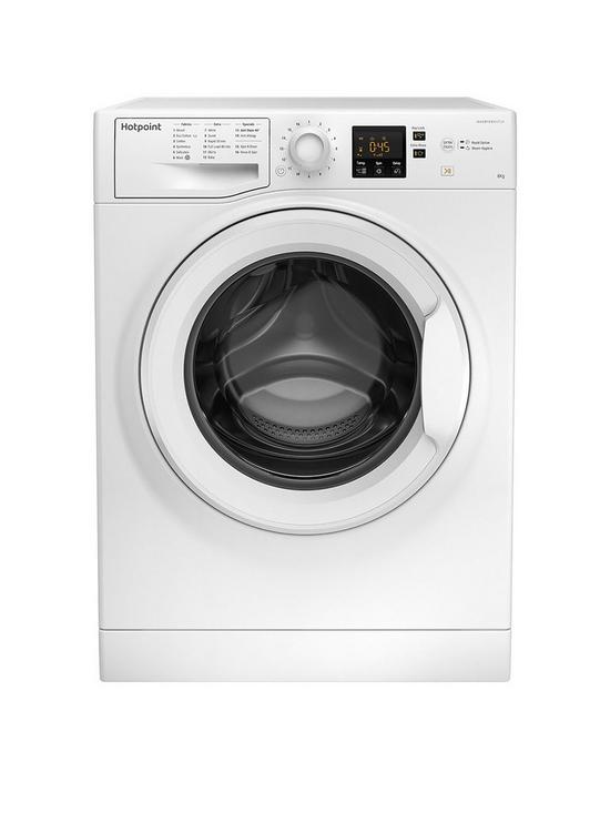 front image of hotpoint-nswm863cwukn-8kg-load-1600rpmnbspspin-washing-machine-white