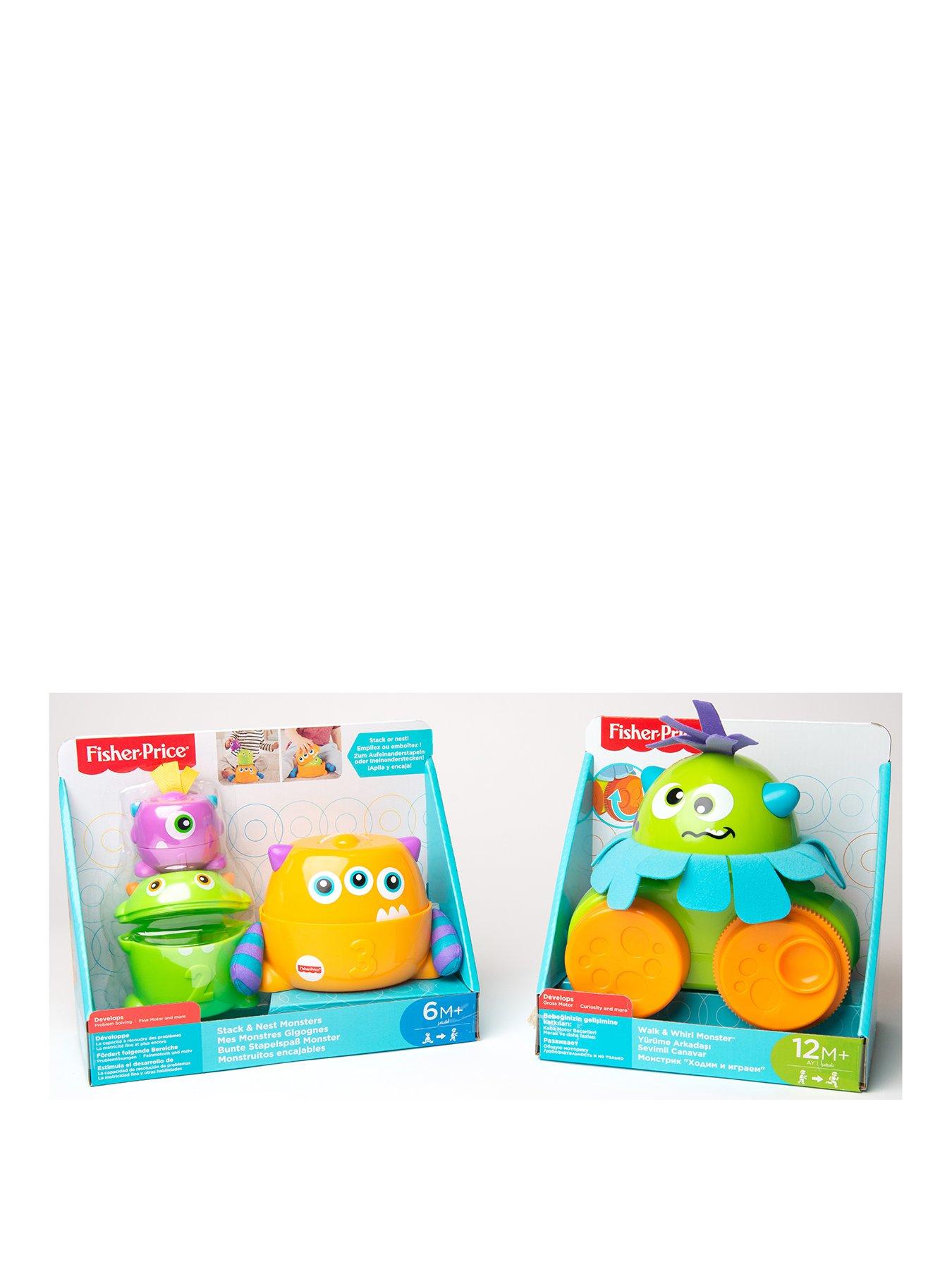 fisher price walk and whirl monster