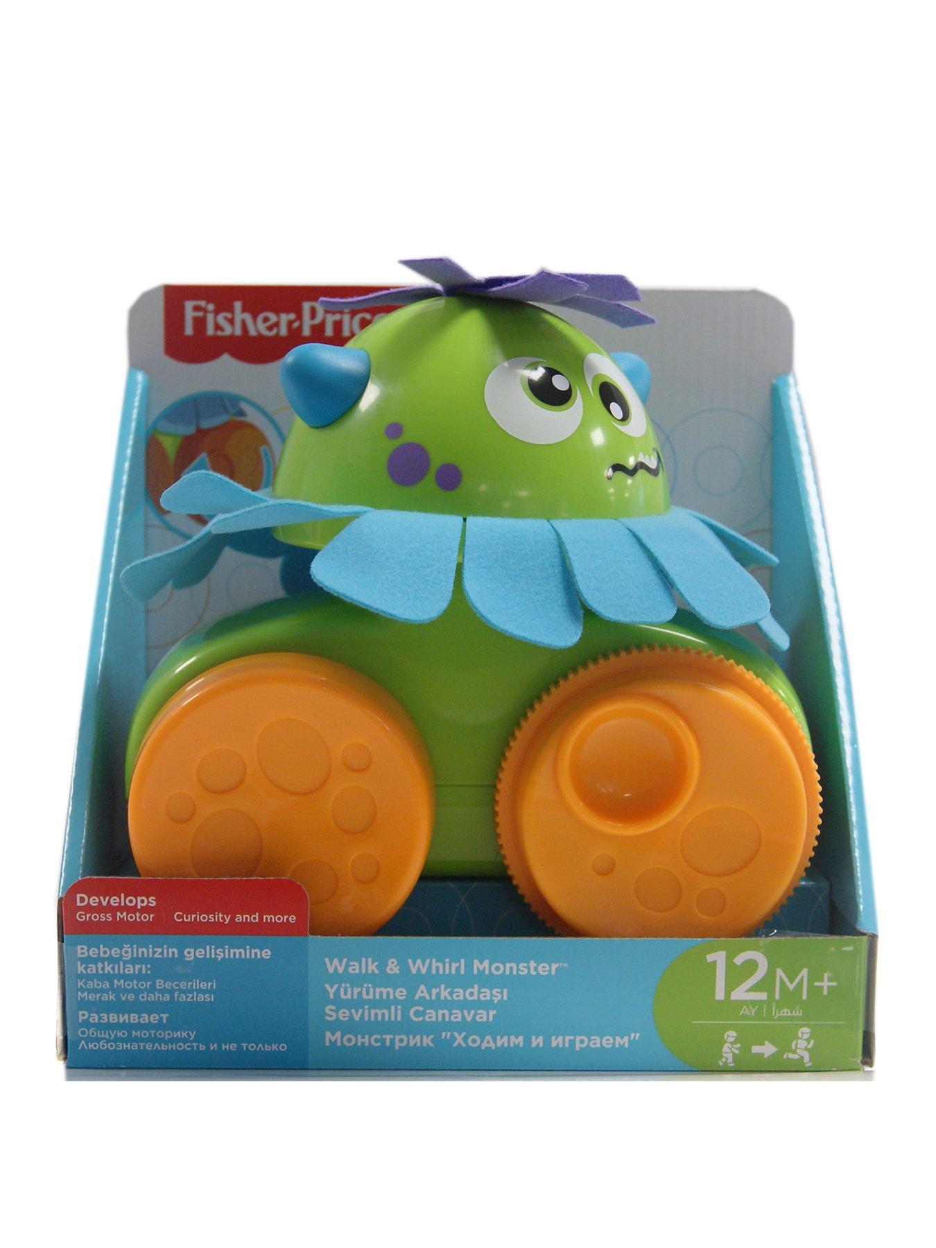 fisher price walk and whirl monster