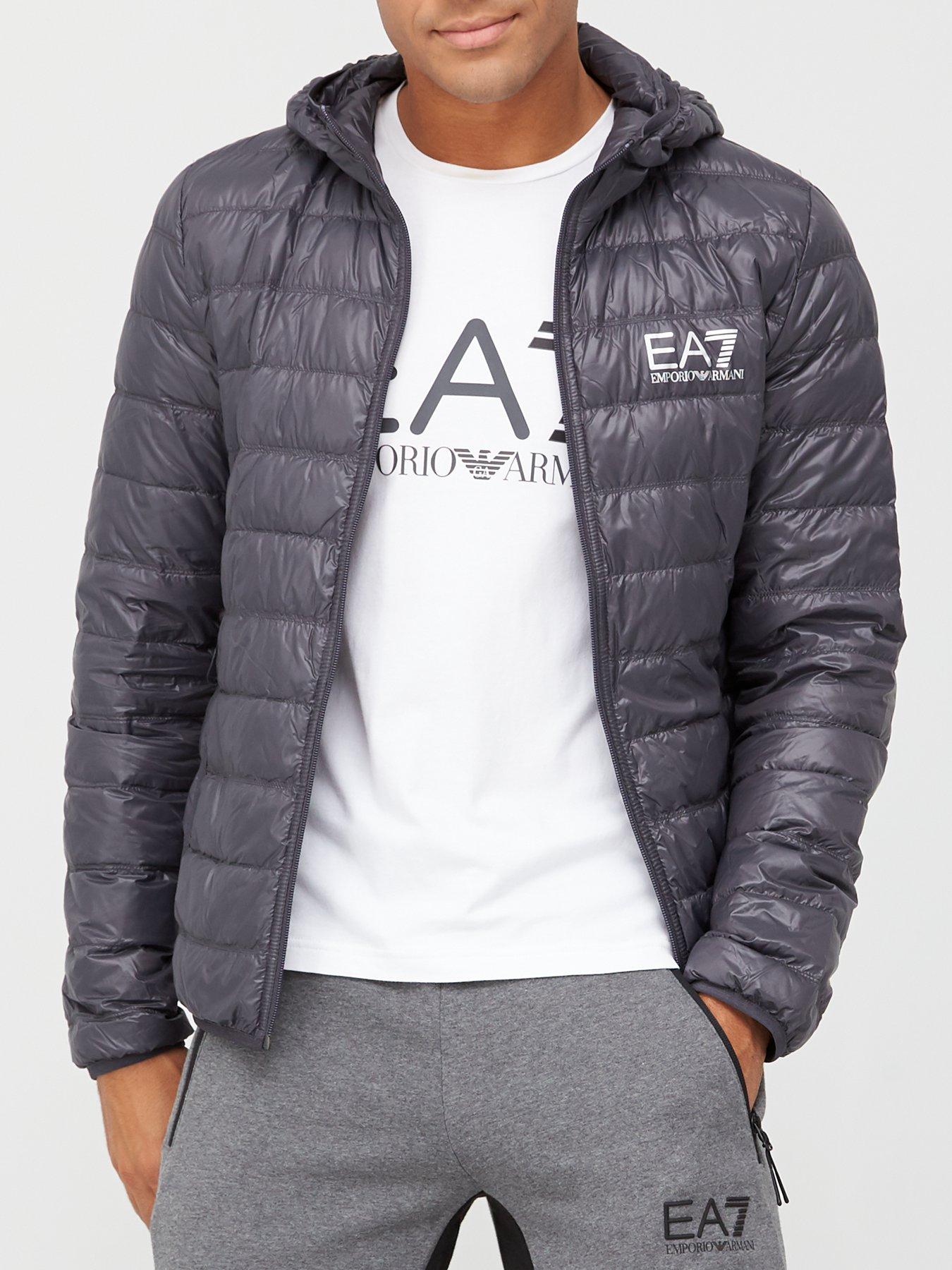 ea7 jacket grey