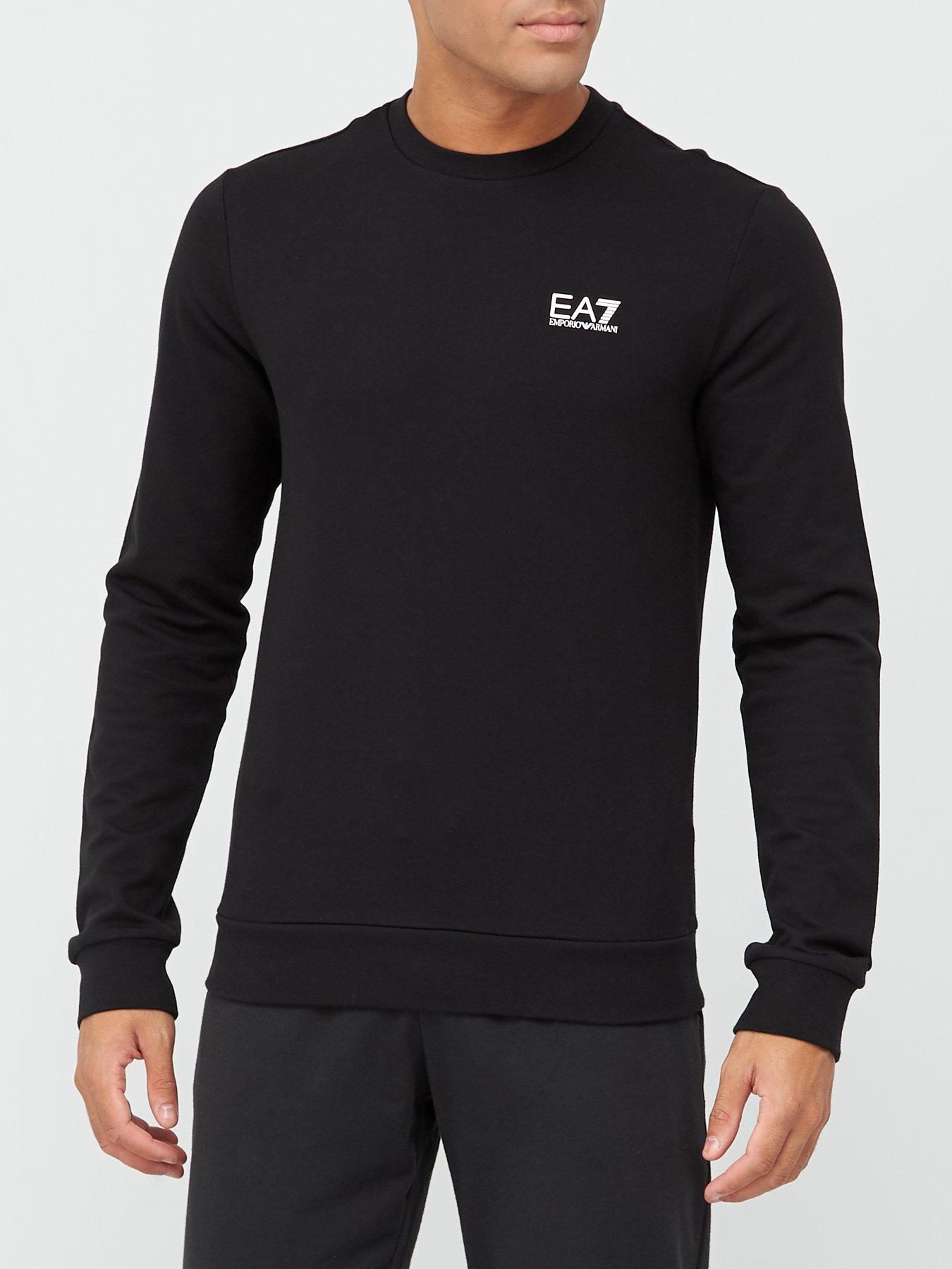 Ea7 sweatshirt black online