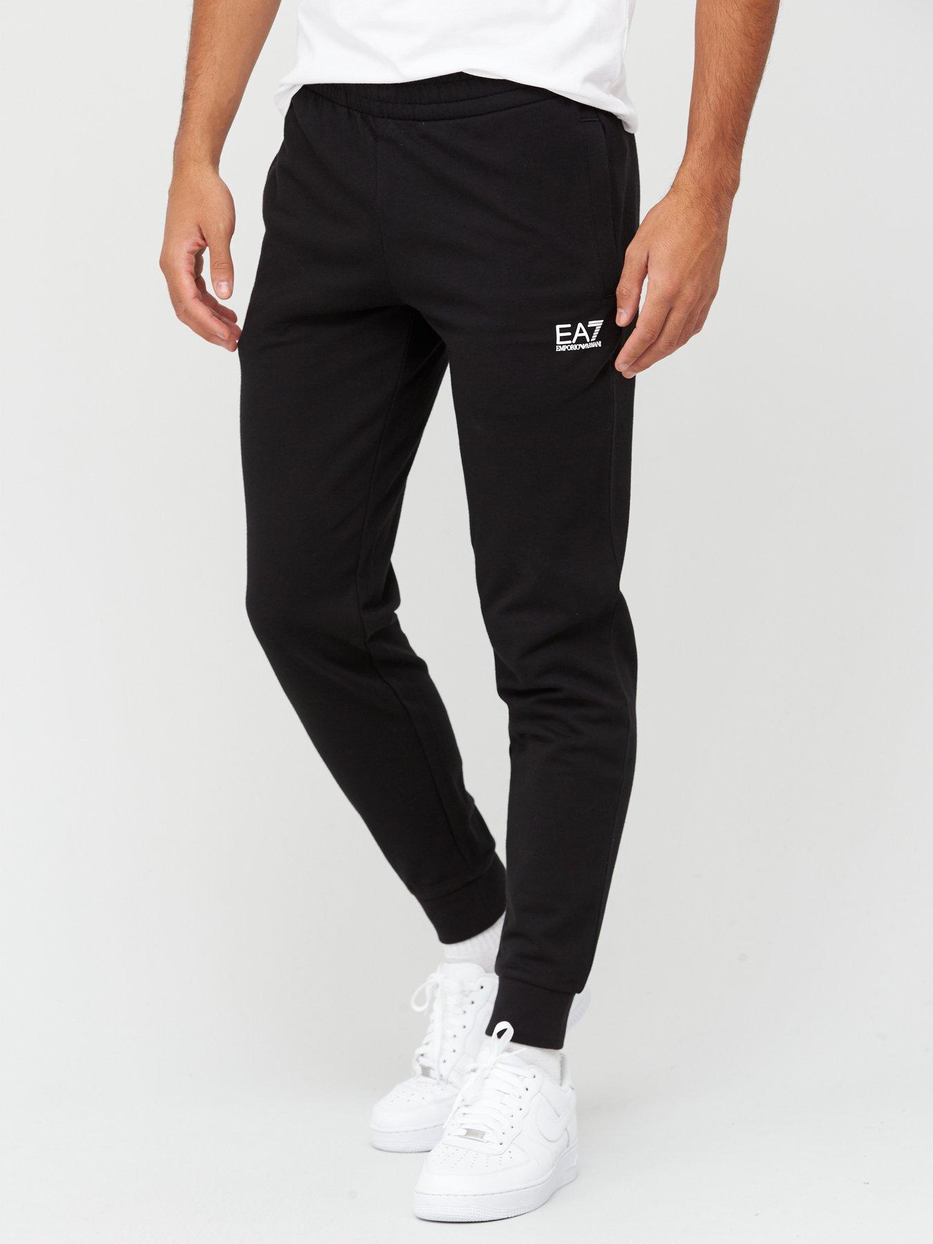 Emporio armani ea7 side panel hot sale fleece joggers