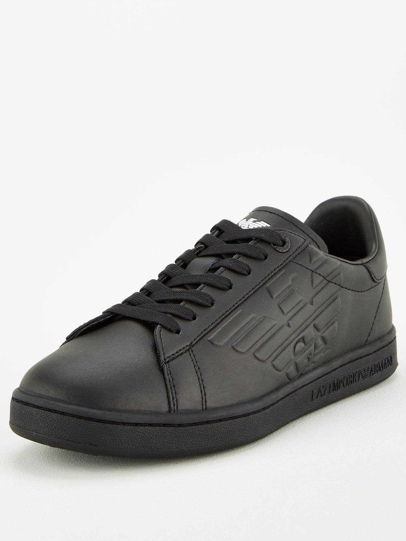 ea7 shoes black