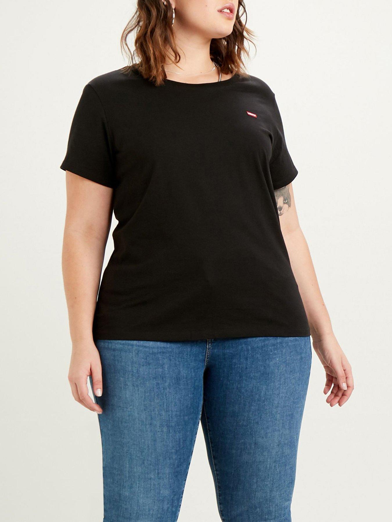 Perfect Crew T Shirt Black