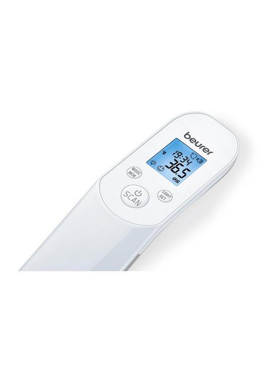back image of beurer-non-contact-thermometer-results-in-seconds