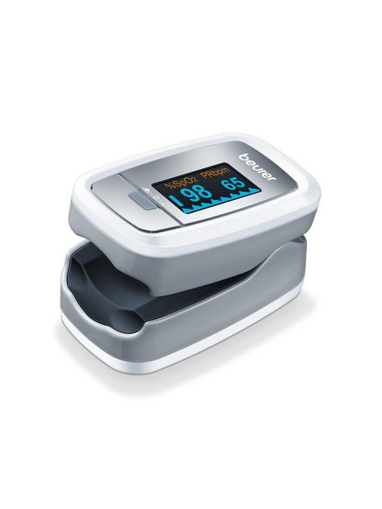 stillFront image of beurer-pulse-oximeter-for-determining-arterial-oxygen-saturation-and-heart-rate