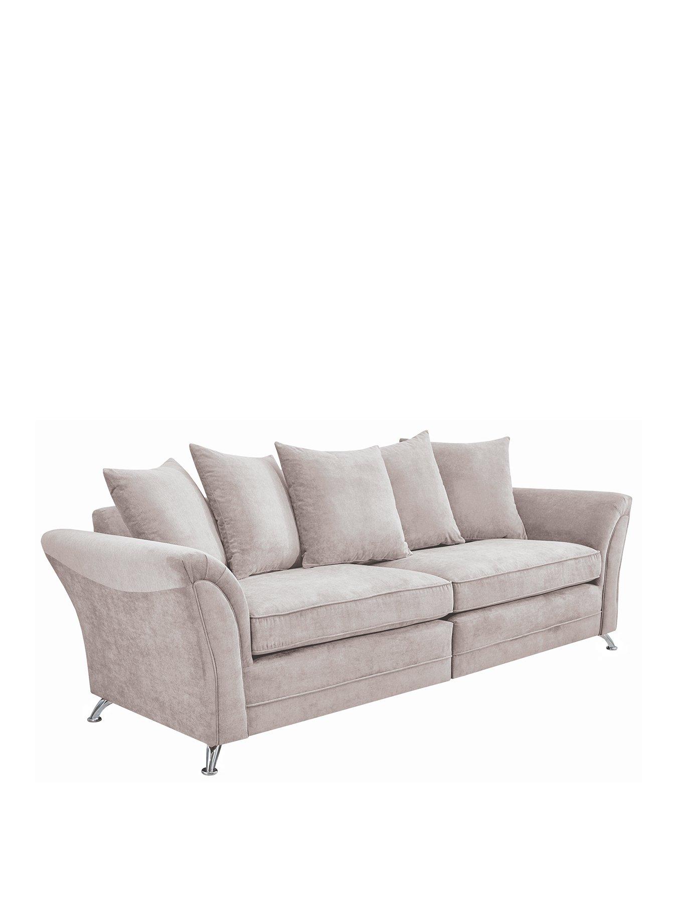 Image 3 of 6 of The Very Collection Dury Fabric 4 Seater Scatter Back Sofa&nbsp;- FSC&reg; Certified