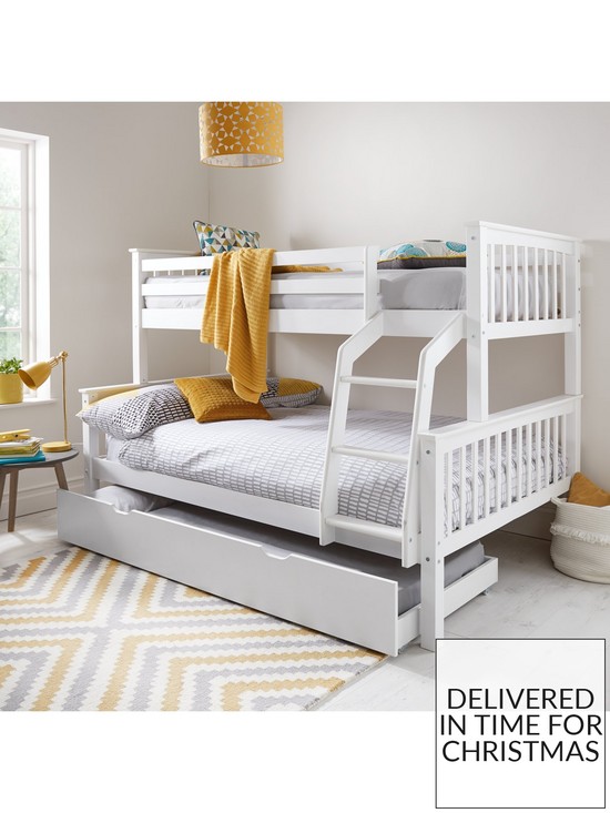 stillFront image of very-home-classic-novara-kids-under-bed-storage-drawer-add-on-white