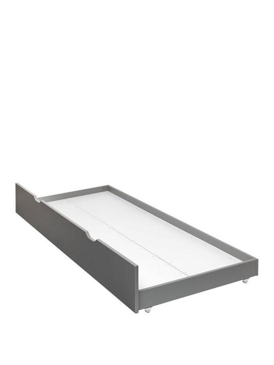 front image of classic-novara-kids-under-bed-storage-drawer-add-on--nbspdark-grey