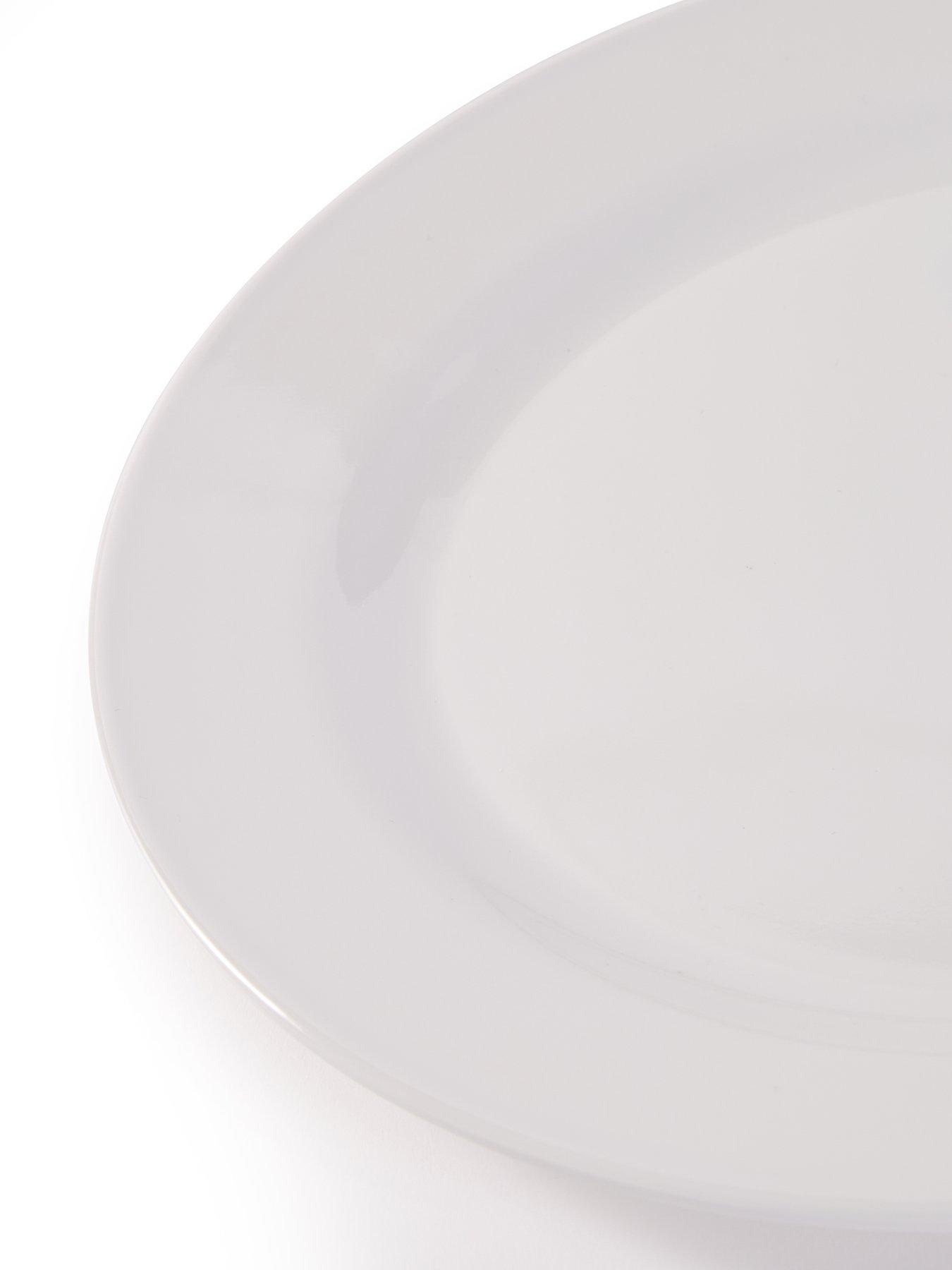  image of waterside-18-piece-white-round-melamine-dinner-set