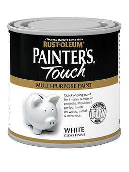 Rust-Oleum Painter&Rsquo;S Touch Toy Safe Gloss Multi-Purpose Paint &Ndash; White 250 Ml