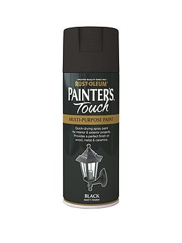 Rust-Oleum Rust-Oleum Painter&Rsquo;S Touch Matt Black Multi-Purpose Spray  ... Picture