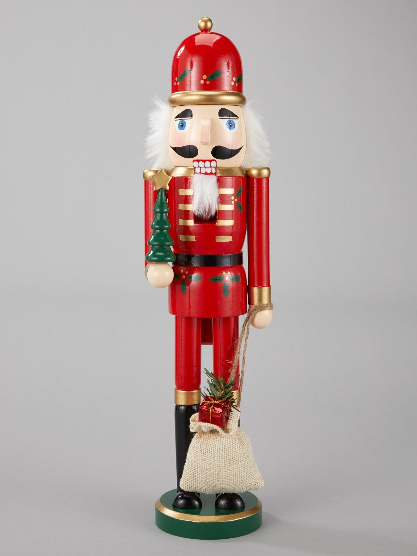 wooden santa nutcracker