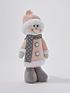  image of plush-reindeer-and-snowman-room-decoration-set