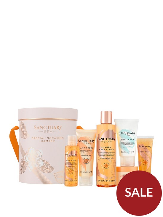 front image of sanctuary-spa-special-occasion-hamper-575ml
