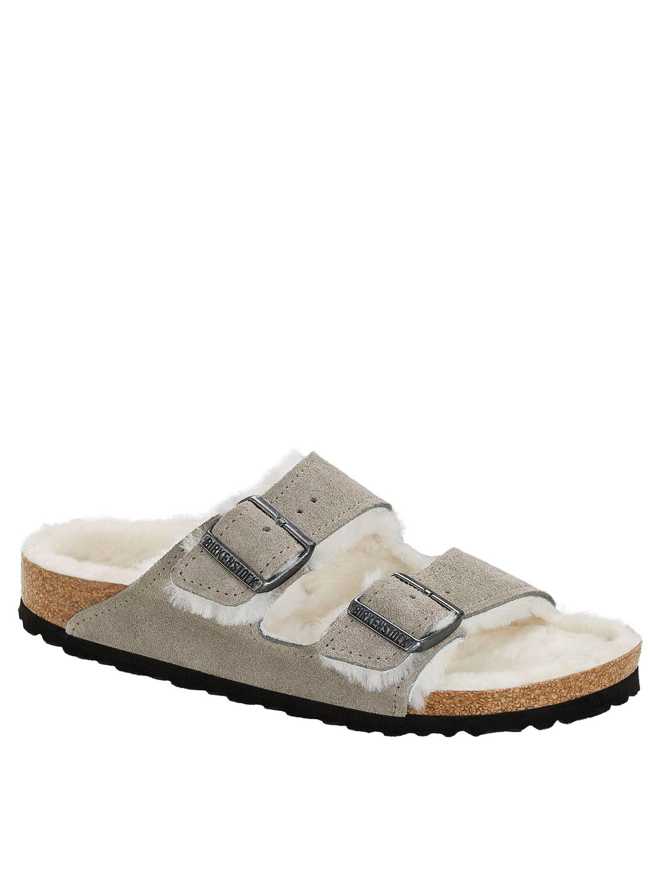 birkenstock sheepskin slippers