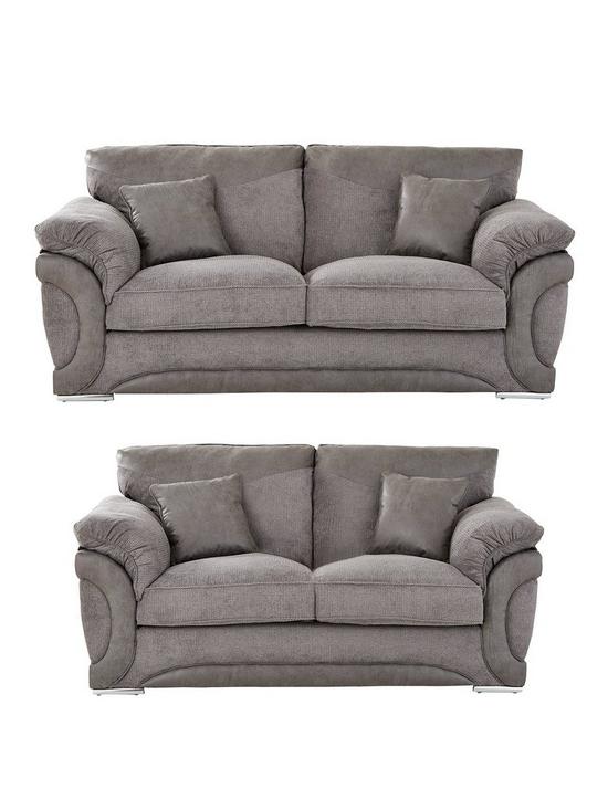 front image of labrinth-fabric-3-seater-2-seater-sofa-set