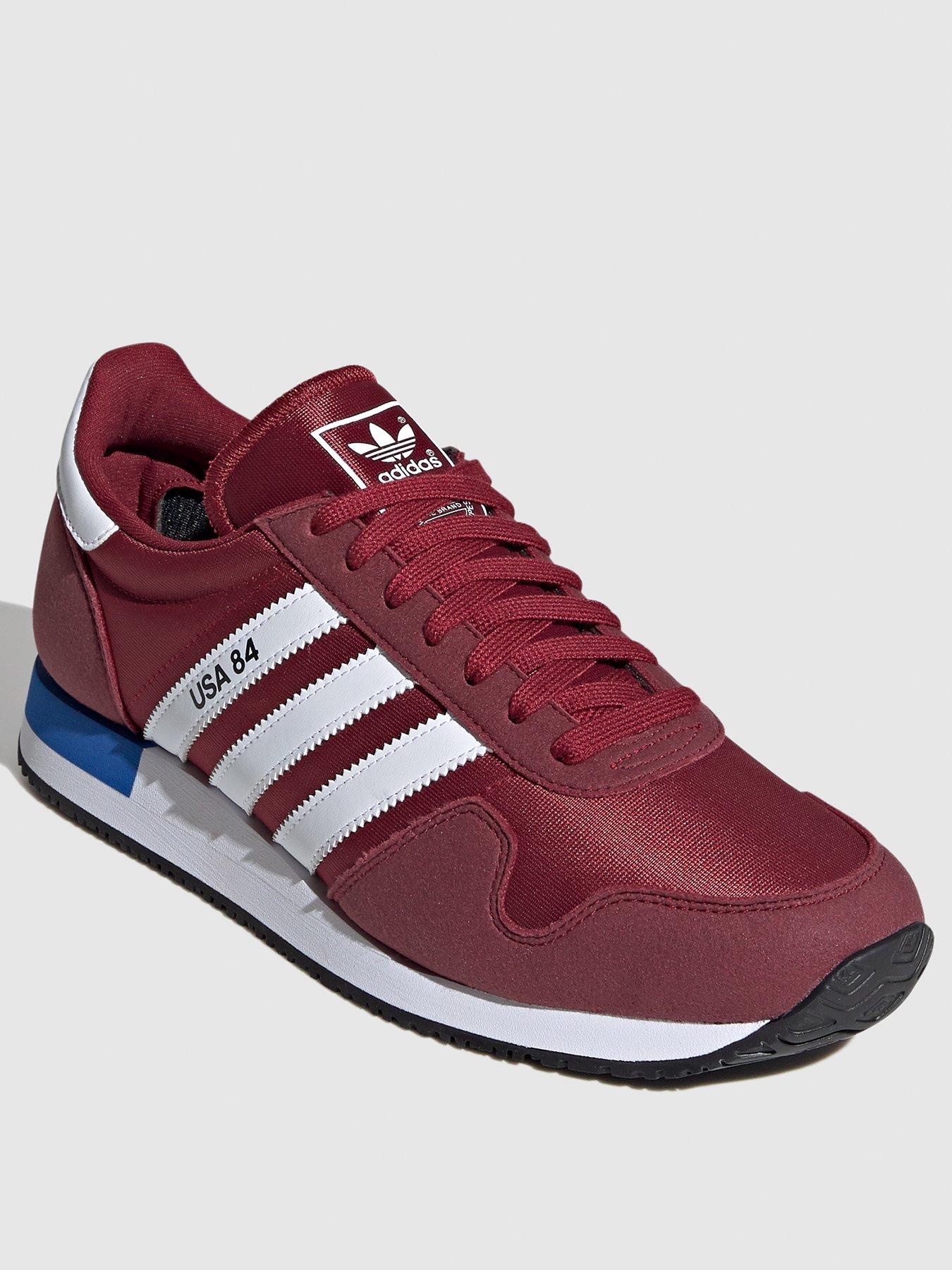 red adidas trainers mens