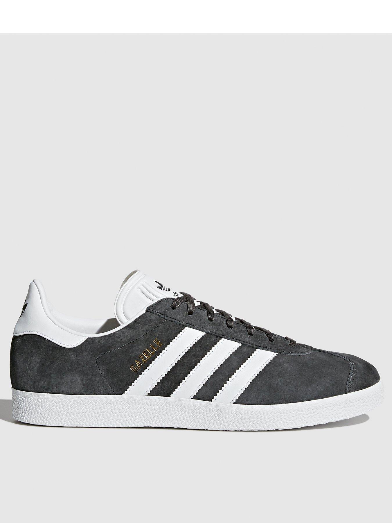 adidas Originals Gazelle Trainers Grey littlewoods