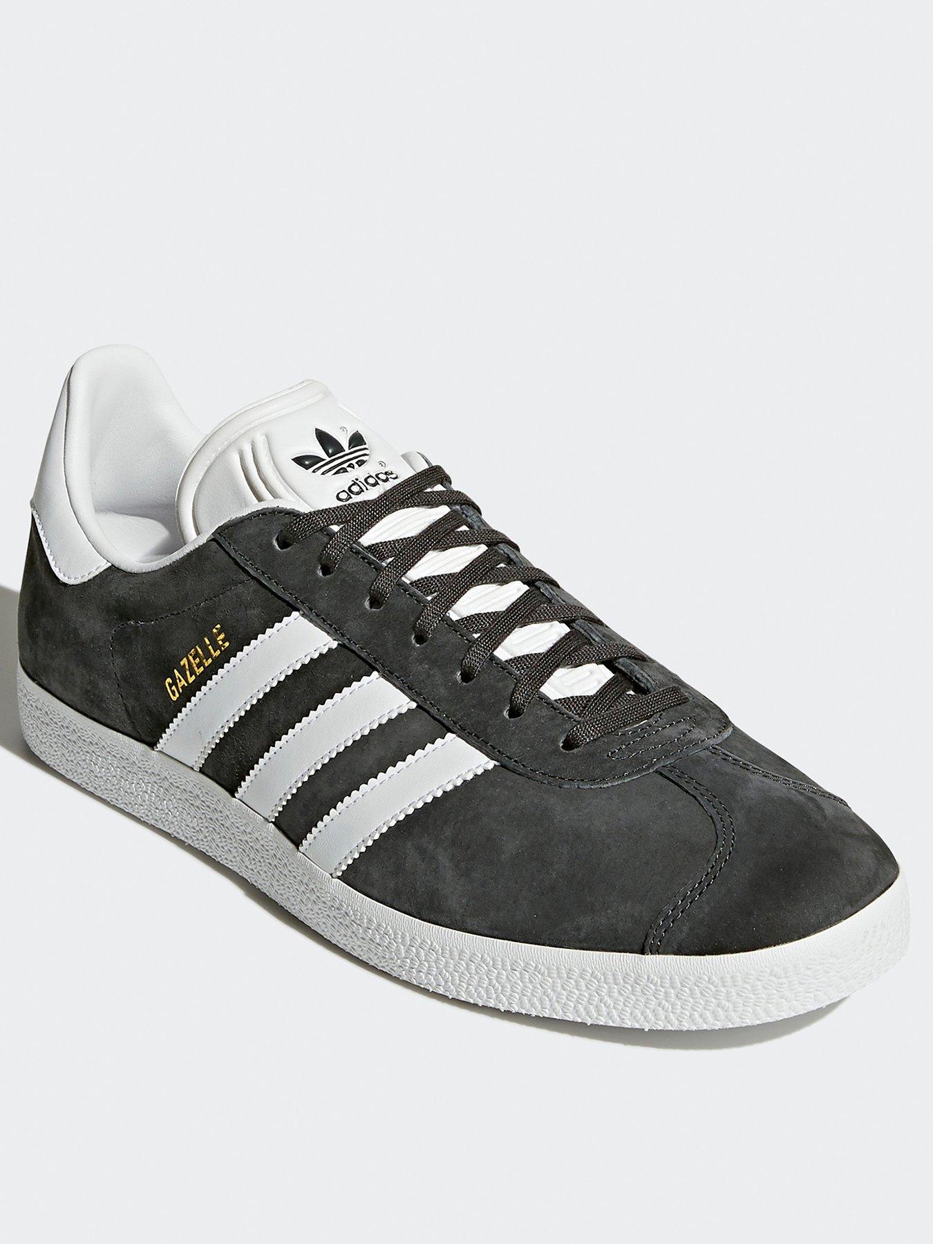 adidas Originals Gazelle Trainers Grey littlewoods