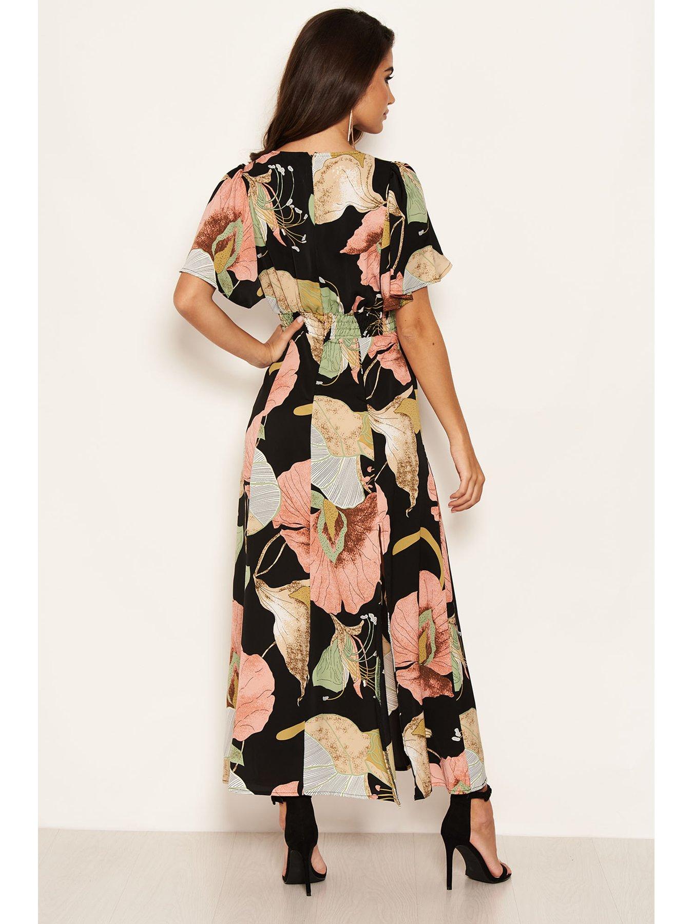 ax paris black maxi dress