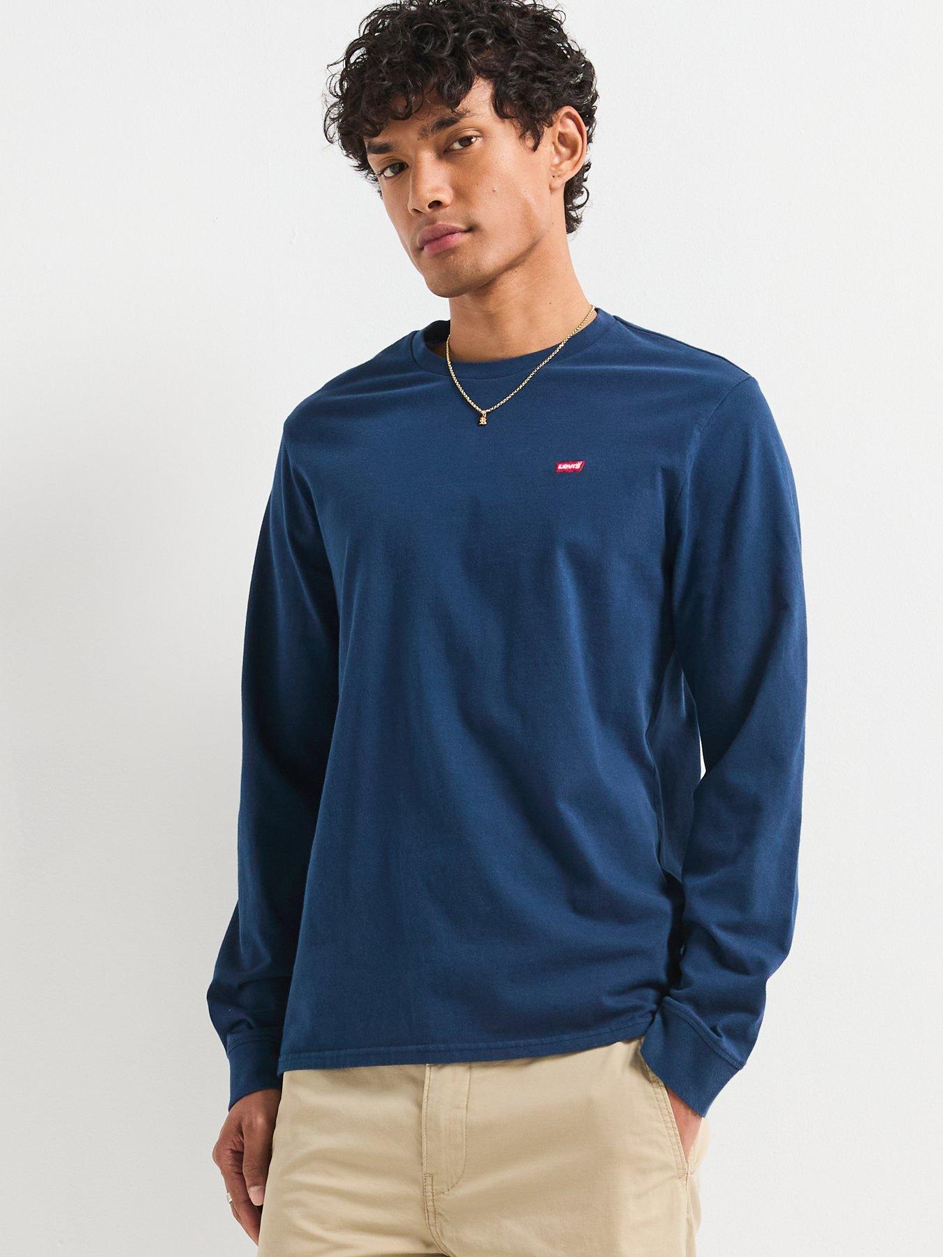 levis-long-sleeve-t-shirt-navy