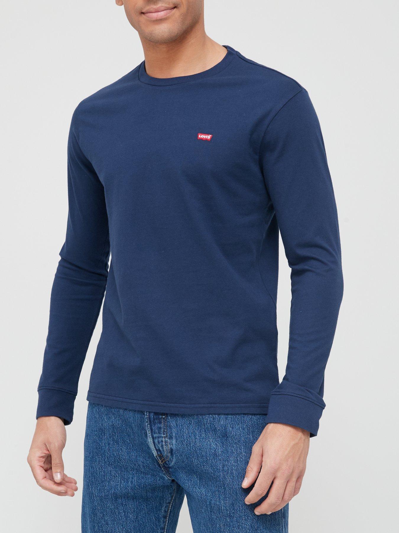 Levis t shirt navy sale