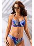 image of pour-moi-ultramarine-reef-halter-lightly-padded-underwired-top