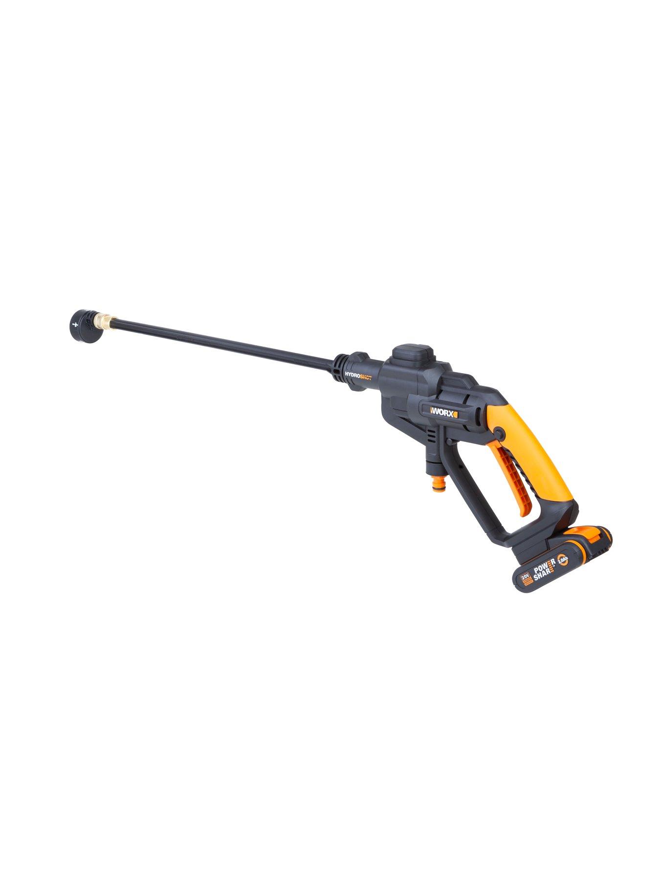 Image 2 of 4 of Worx 20V PowerShare Cordless Hydroshot Pressure Cleaner 24Bar with x1 2.0Ah Battery &amp; Charger