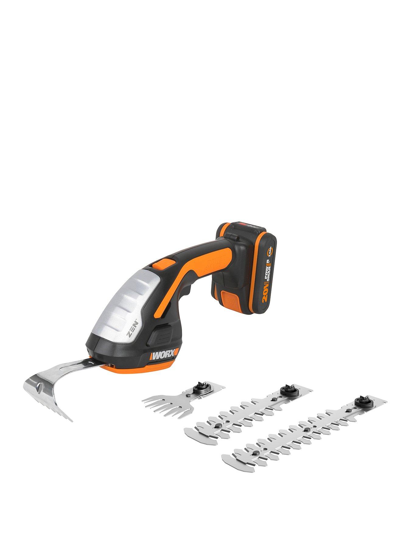 Worx Cordless Zen Shrub Shear and Weeder 20V WG801E.5