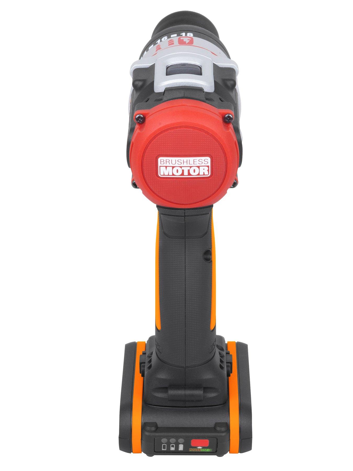 Image 4 of 7 of Worx 20V PowerShare 55Nm Cordless Brushless Hammer Drill with x1 2.0Ah Battery &amp; Charger