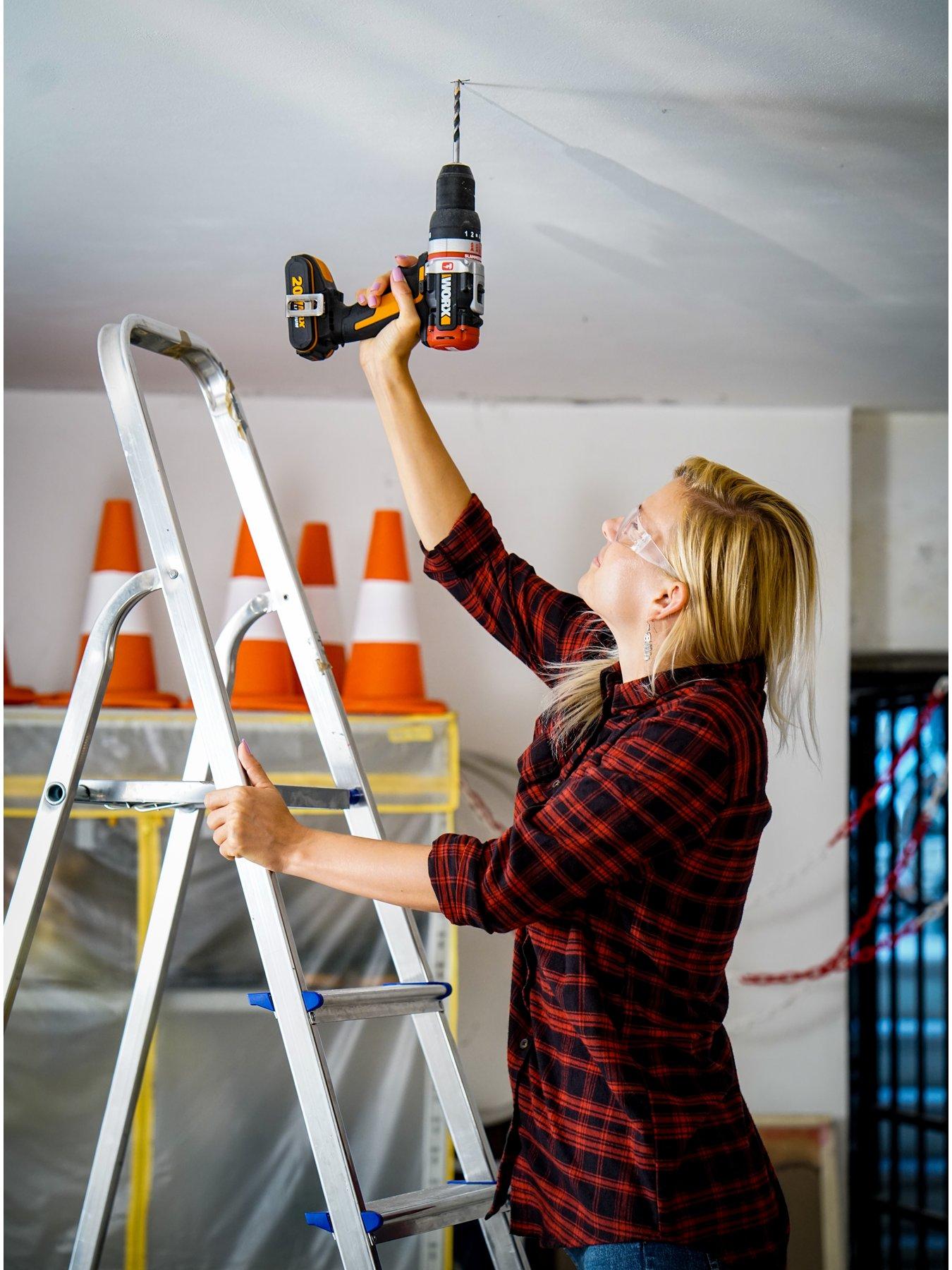 Image 6 of 7 of Worx 20V PowerShare 55Nm Cordless Brushless Hammer Drill with x1 2.0Ah Battery &amp; Charger
