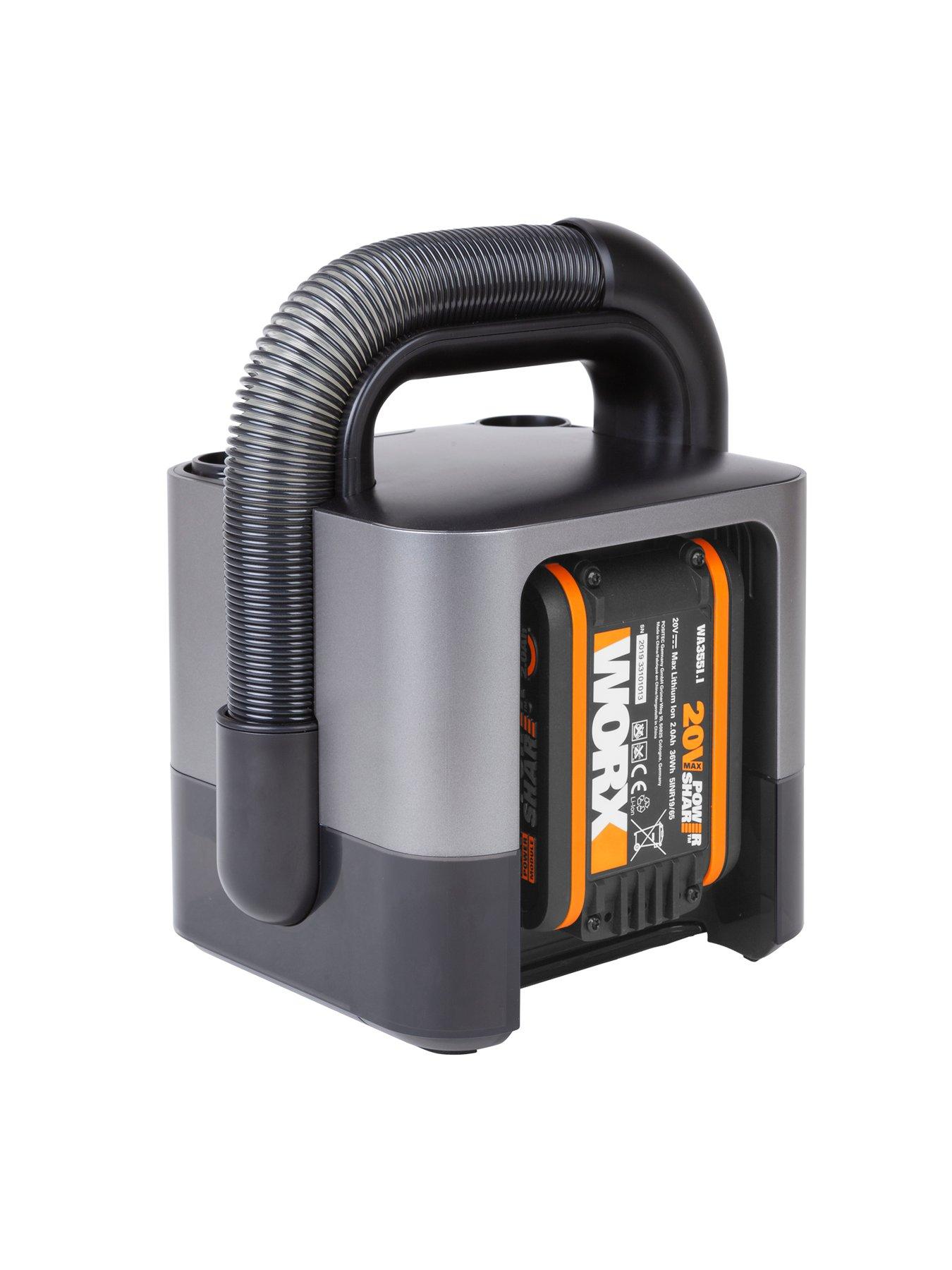 Worx Cordless CubeVac Compact Vacuum WX030 20V littlewoods