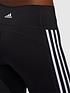  image of adidas-believe-this-3-stripe-34-leggings-black