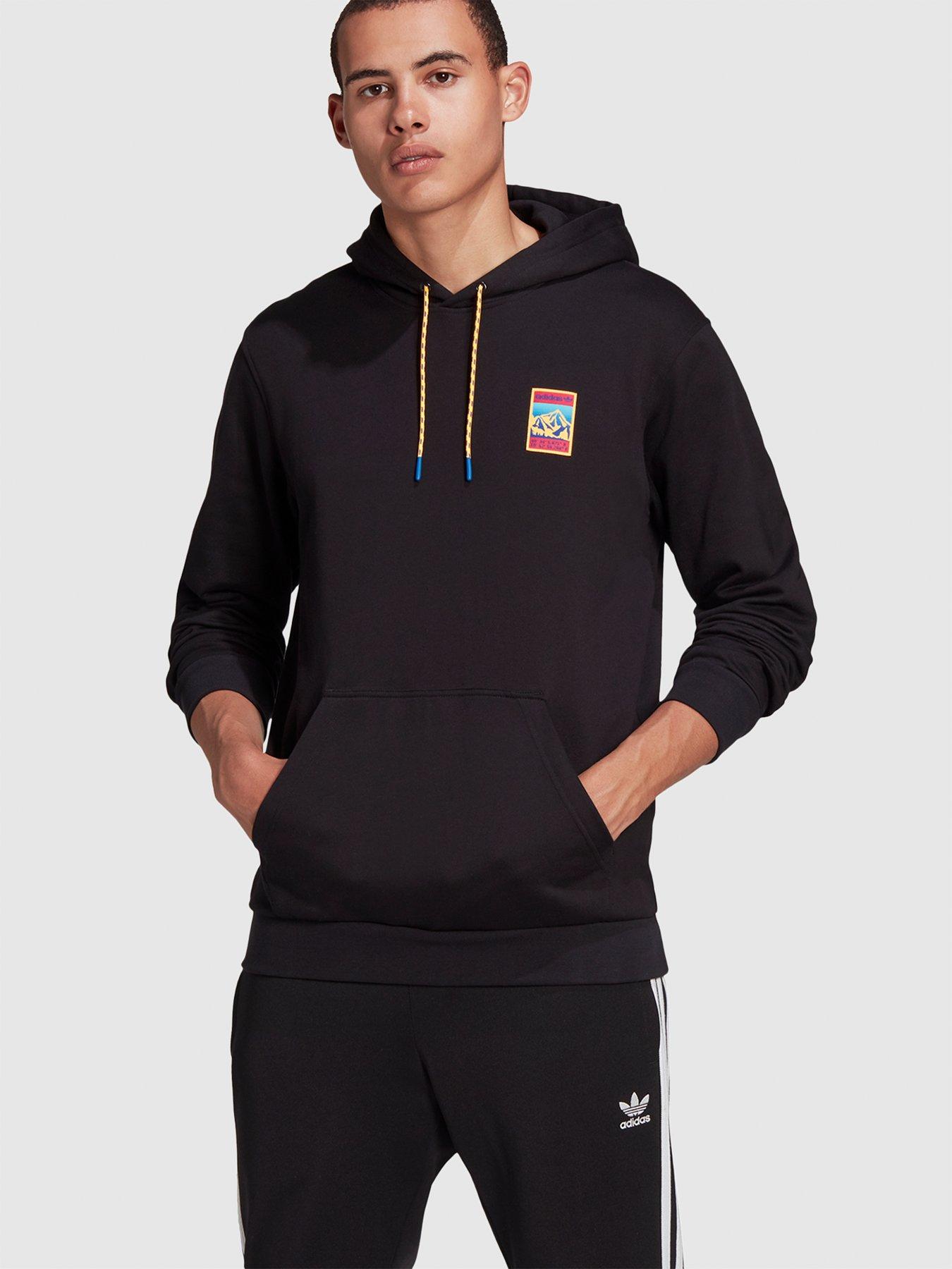 adidas originals graphic overhead hoodie