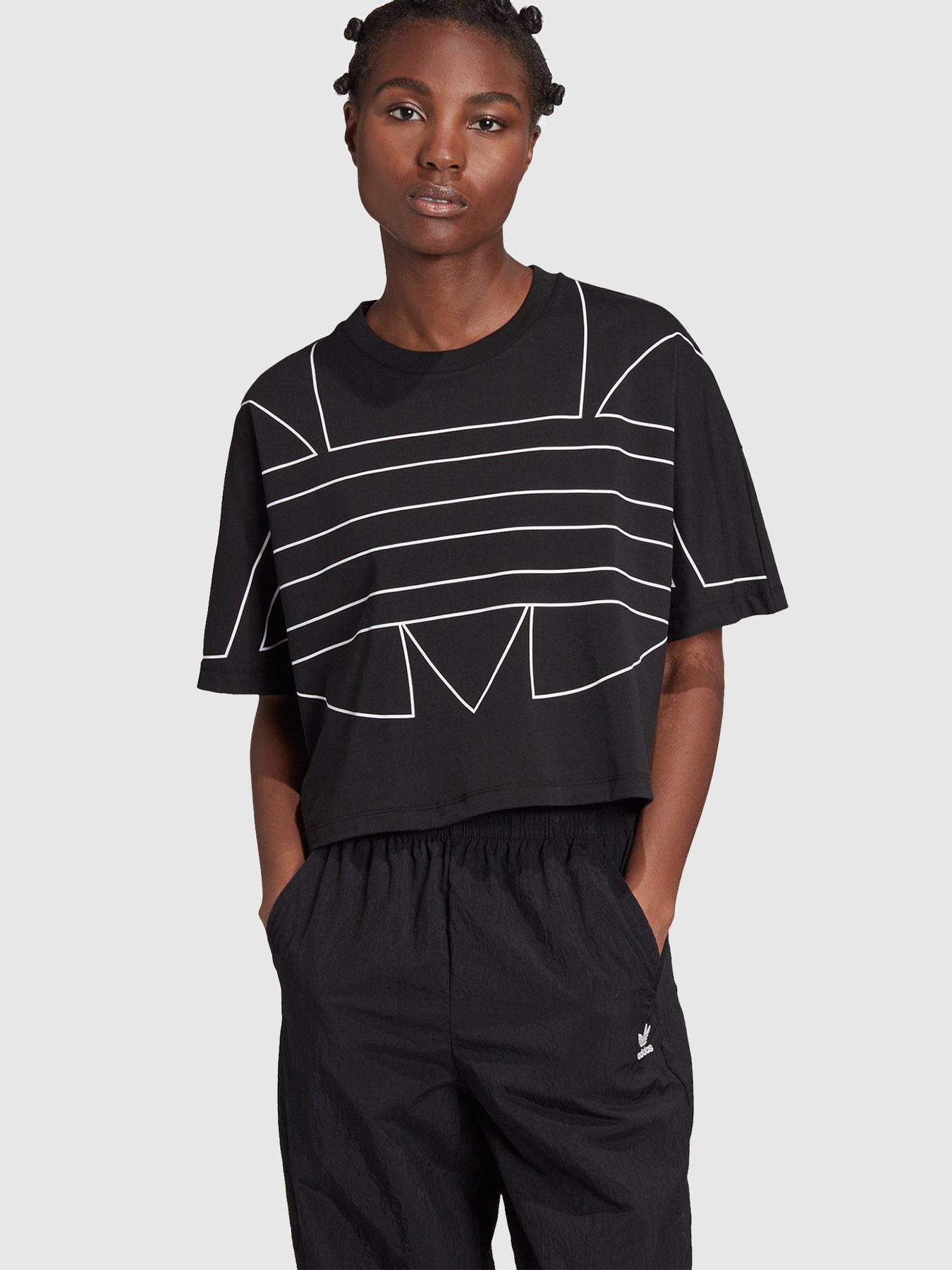 adidas longline t shirt womens