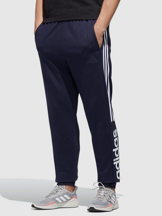 front image of adidas-essential-cb-pant-navy