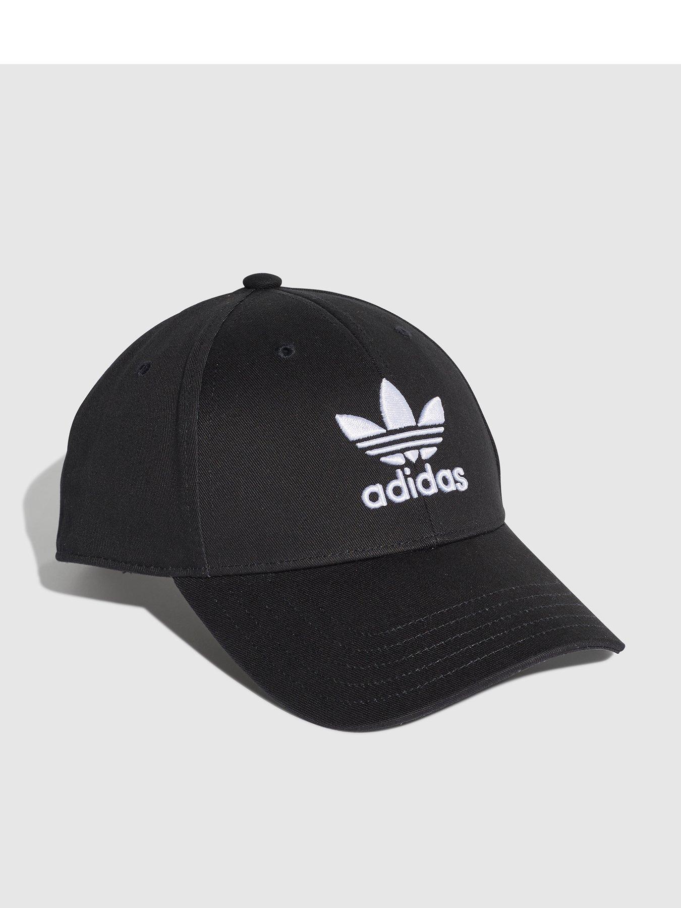 Image 1 of 4 of adidas Originals Unisex Baseball Classic Trefoil Cap - Black/White